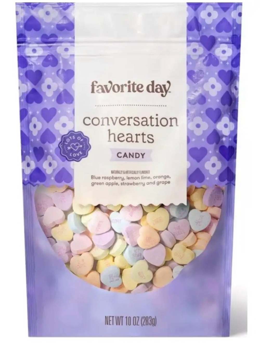 FREE w/ $10+ PURCHASE: Favorite Day Conversation Hearts Candy